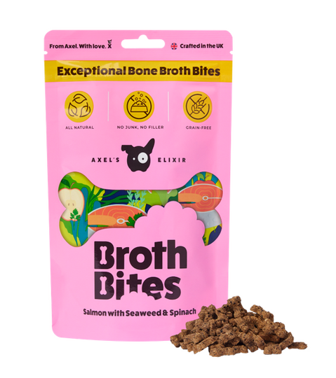 Axel's Elixir Broth Bites 100g pouch. ( exc 20% VAT)