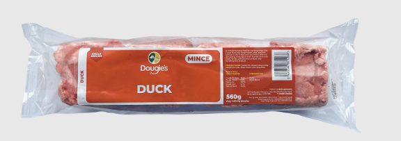Dougies Duck Mince  560g