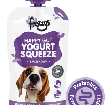 Frozzys Happy Gut Yogurt Squeeze - Dog ( exc 20% tax)