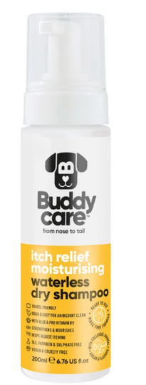 Itch Relief Moisturising Waterless Dry Dog Shampoo 200ml (excl. 20% VAT)