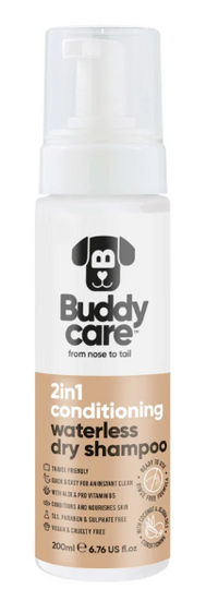 2in1 Conditioning Waterless Dry Dog Shampoo 200ml (excl. 20% VAT)