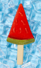 Pup Ice Watermelon Fruity Lollies - Pack (3 Lollies) excl. 20% VAT)