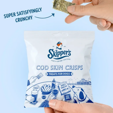 Fish Skin Crisps