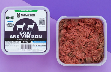 Goat & Venison Raw Dog Food - 500g