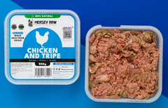 Chicken & Tripe Raw Dog Food - 500g