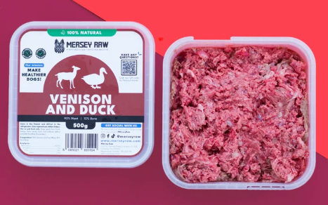 Venison & Duck Raw Dog Food - 500g