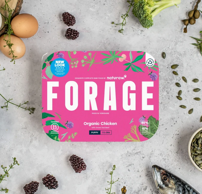 NATURAW Forage Puppy: Organic Chicken  500g