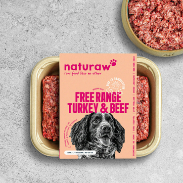 NATURAW Free Range Turkey & Beef      - 500g