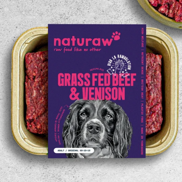 NATURAW Grass Fed Beef & Venison  - 500g