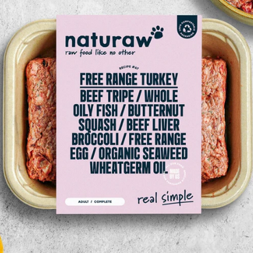 NATURAW Real Simple: Free Range Turkey   - 500g