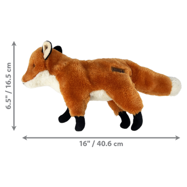 KONG® Wild Low Stuff Fox