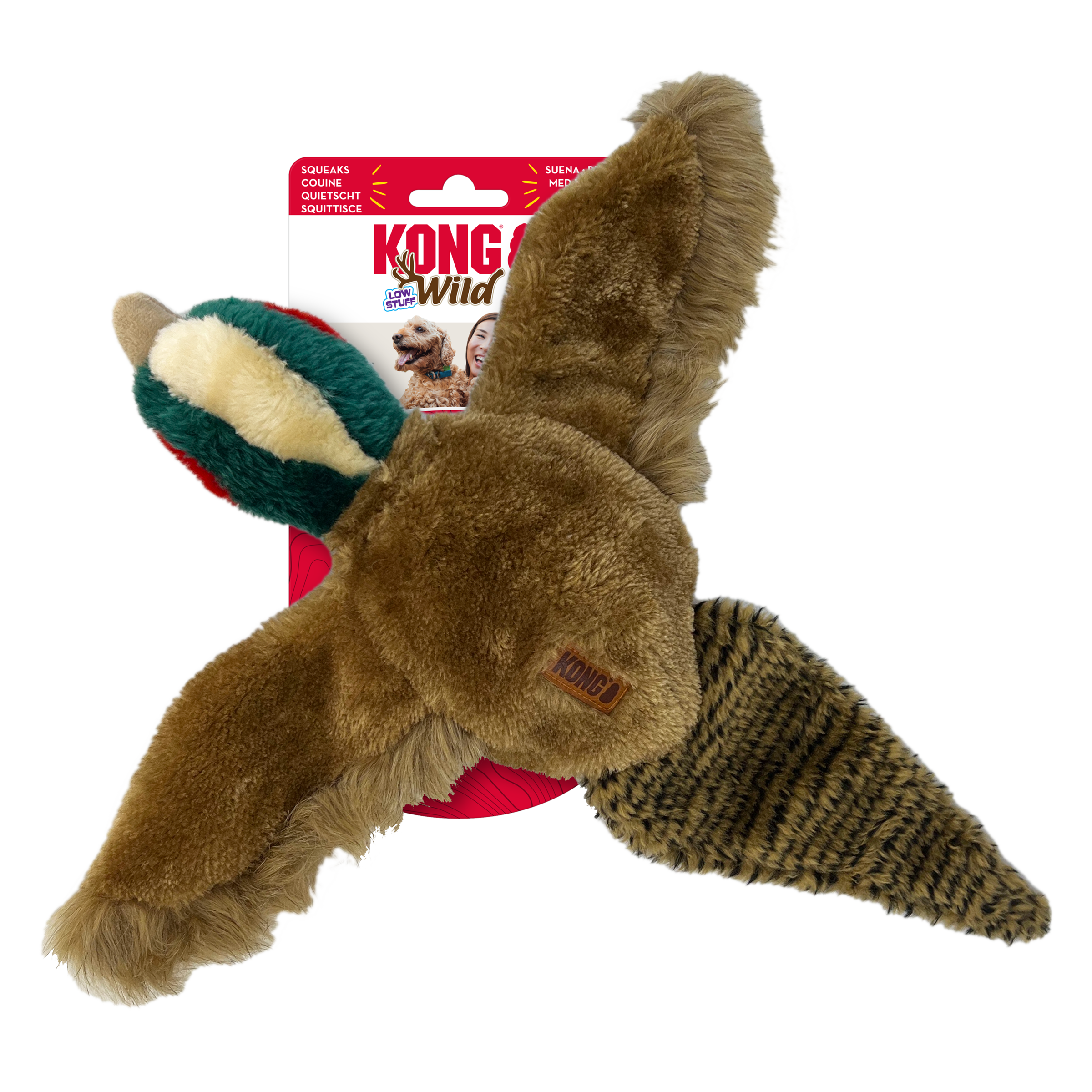 KONG® Wild Low Stuff Pheasant