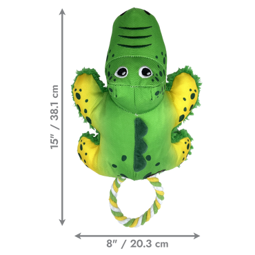KONG® Cozie Tuggz Alligator