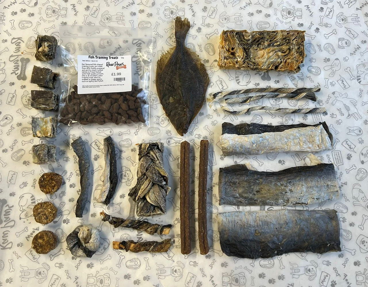 Raw Paws Merry Fishmas Advent Treat Box