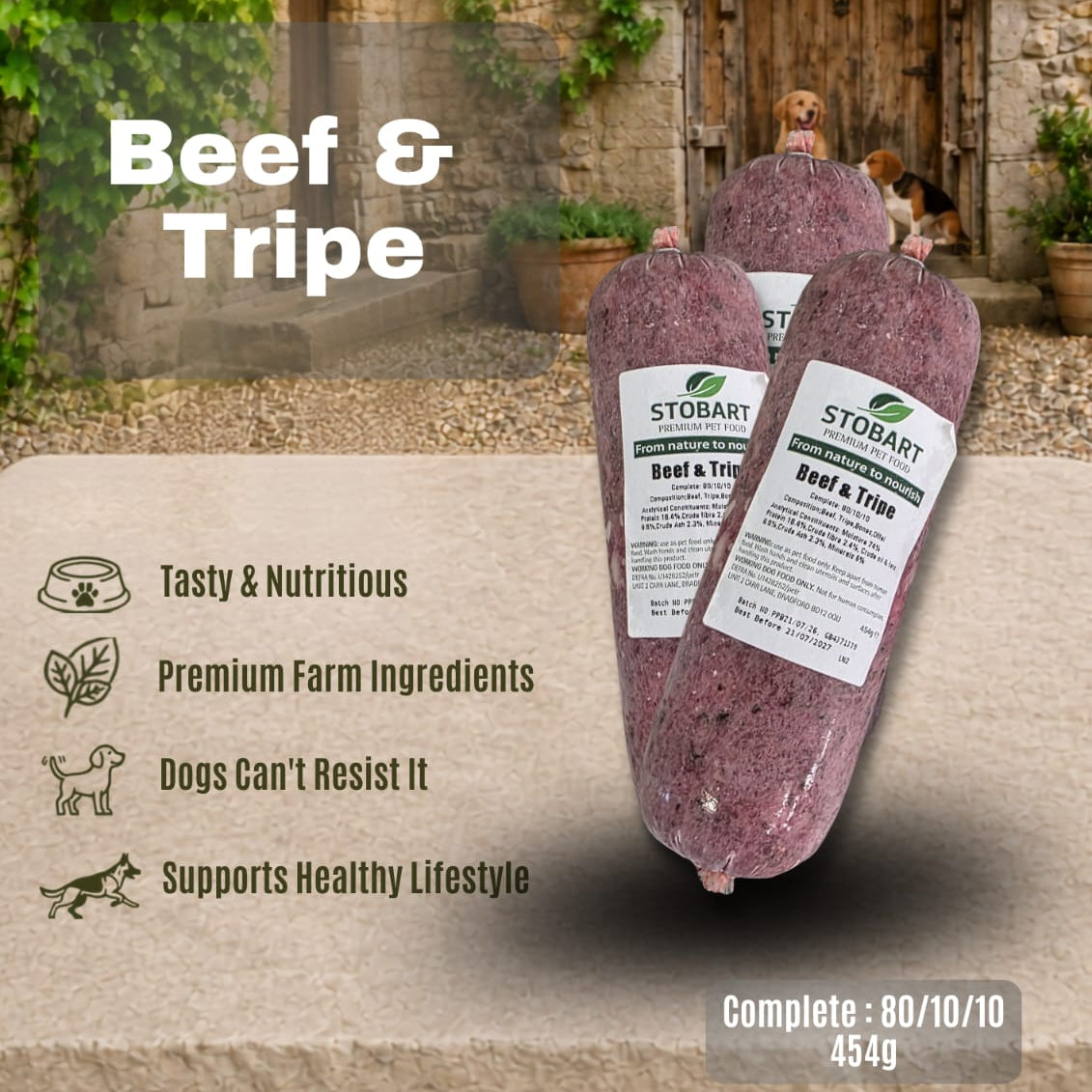 Beef & Tripe Complete 454g