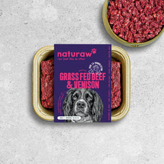 NATURAW Grass Fed Beef & Venison  - 500g