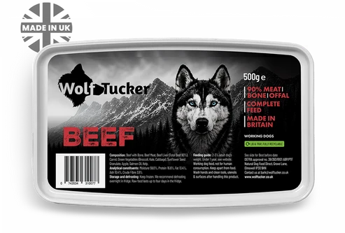 Wolf Tucker Beef Meal (500g)