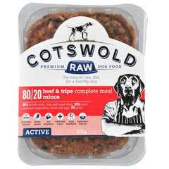 Beef & Tripe Mince - 80/20 ACTIVE