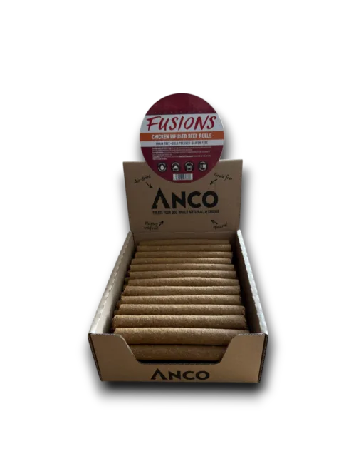 Anco Fusions Chicken Infused Beef Rolls (exc 20% tax)