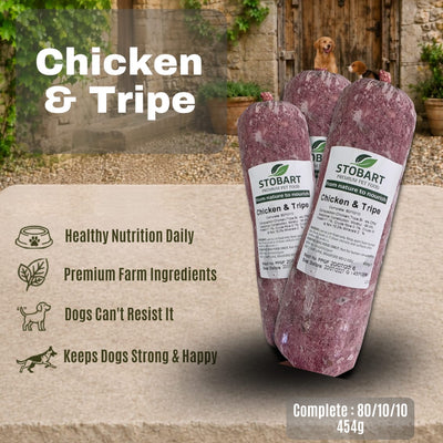 Chicken and Tripe  454g