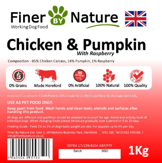 Chicken & Pumpkin