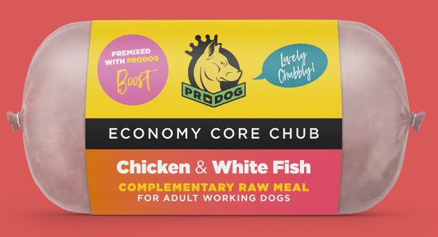 Economy Core Chicken and Fish Dog Food Meal