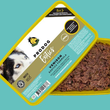 Venison Raw Dog Food (Exotic Range)