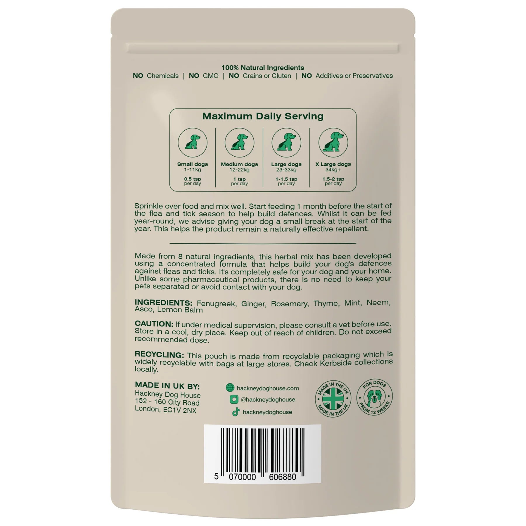 Herbal Flea & Tick (excl. 20% VAT)