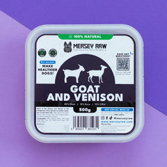 Goat & Venison Raw Dog Food - 500g