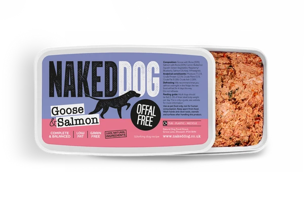 Naked Dog Offal Free Goose & Salmon