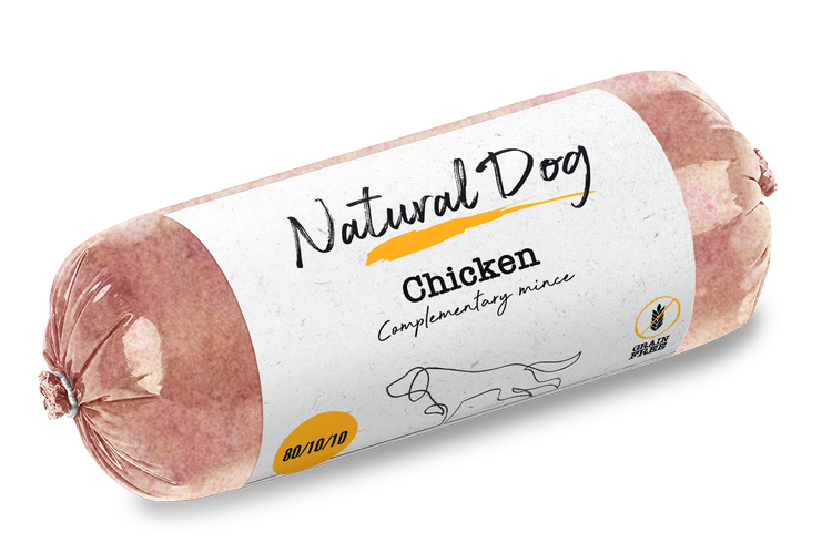 Natural Dog Chicken 80/10/10