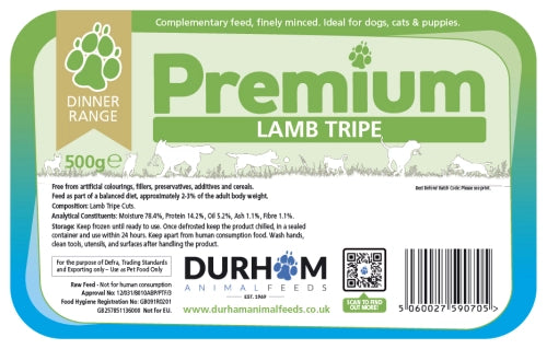 Lamb Tripe Dinner