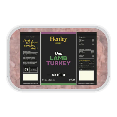 Lamb & Turkey 500g
