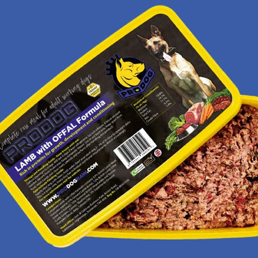 Complete Lamb with Offal Raw Dog Food Meal