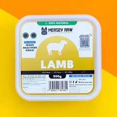 Lamb Raw Dog Food - 500g