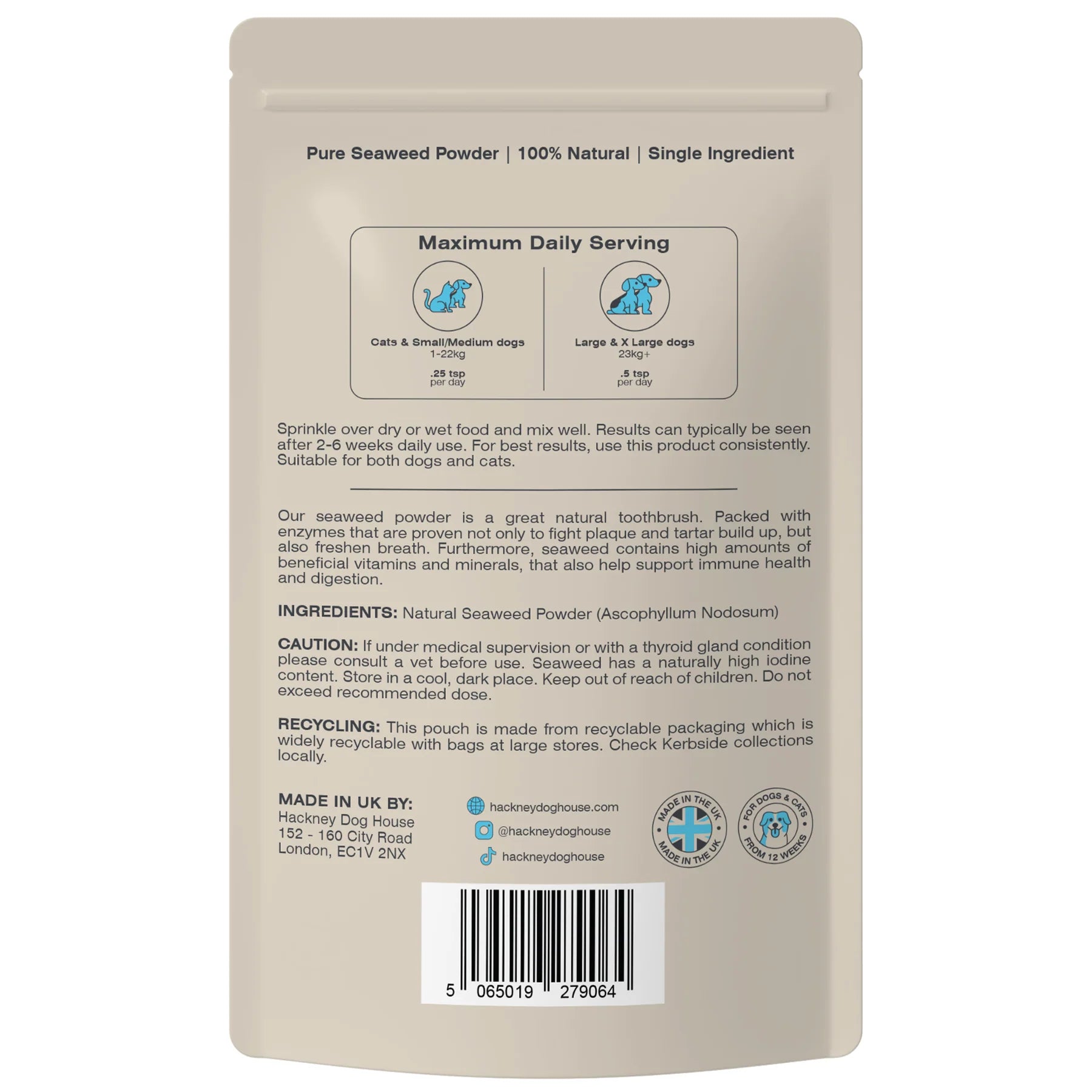 Plaque Seaweed Powder (excl. 20% VAT)