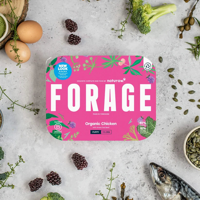NATURAW Forage Puppy: Organic Chicken  500g
