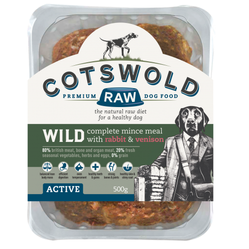 Wild Range Mince 80/20 (with Rabbit & Venison)