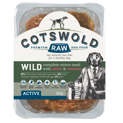 Wild Range Mince 80/20 (with Rabbit & Venison)