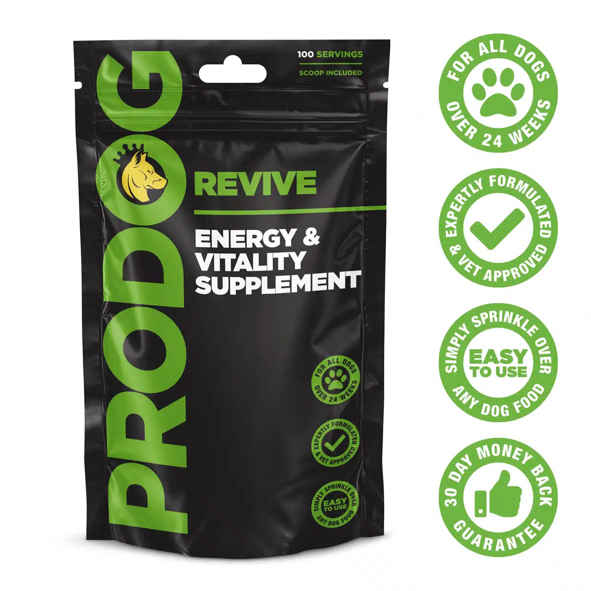Revive Energy and Vitality Supplement For Dogs (excl VAT @ 20%)