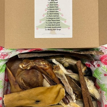 Raw Paws Sausage & Slice Advent Treat Box