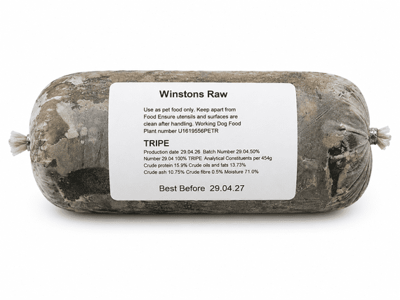 WINSTONS RAW DOG FOOD