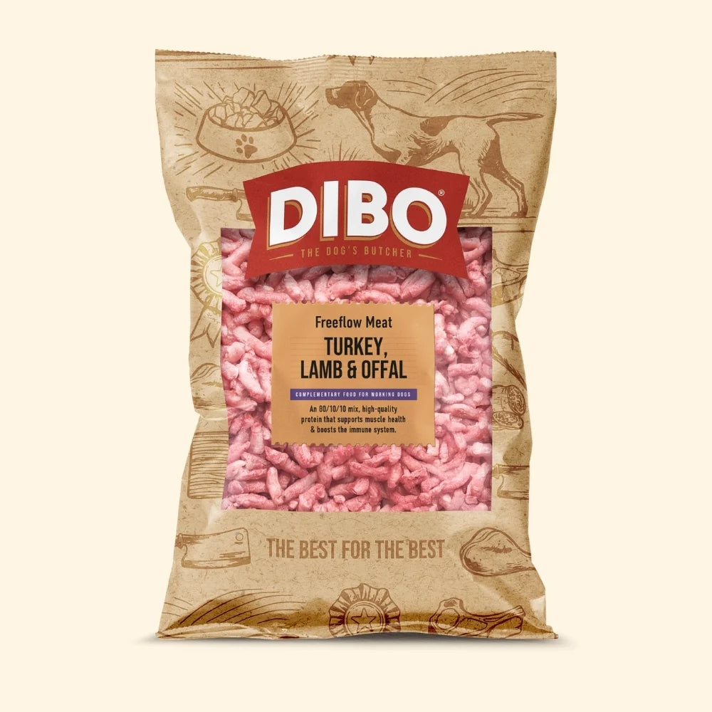 DIBO  1 kg - Turkey,Lamb & Offal