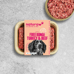 NATURAW Free Range Turkey & Beef      - 500g