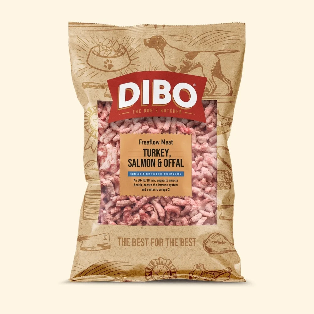 DIBO  1 kg - Turkey,Salmon & Offal