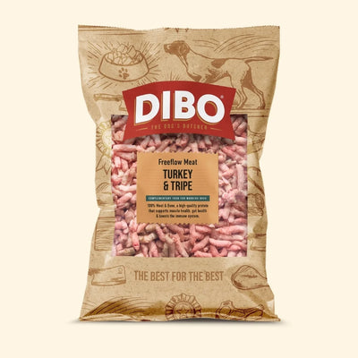 DIBO  1 kg - Turkey & Tripe