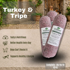 Turkey & Tripe Complete  454g