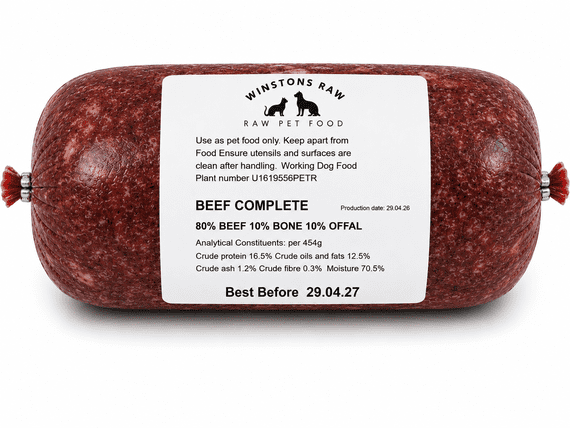 WINSTONS RAW DOG FOOD