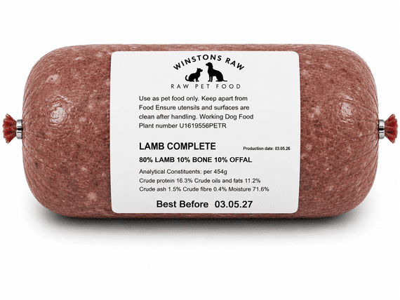 WINSTONS RAW DOG FOOD