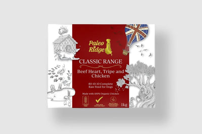 Classic Beef Heart Tripe and Chicken